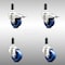 Service Caster 3 Inch 316SS Solid Poly Swivel 3/4 Inch Expanding Stem Caster Lock Brake, 2PK SCC-SS316TTLEX20S314-SPUS-2-S-2-34 - alternate 1